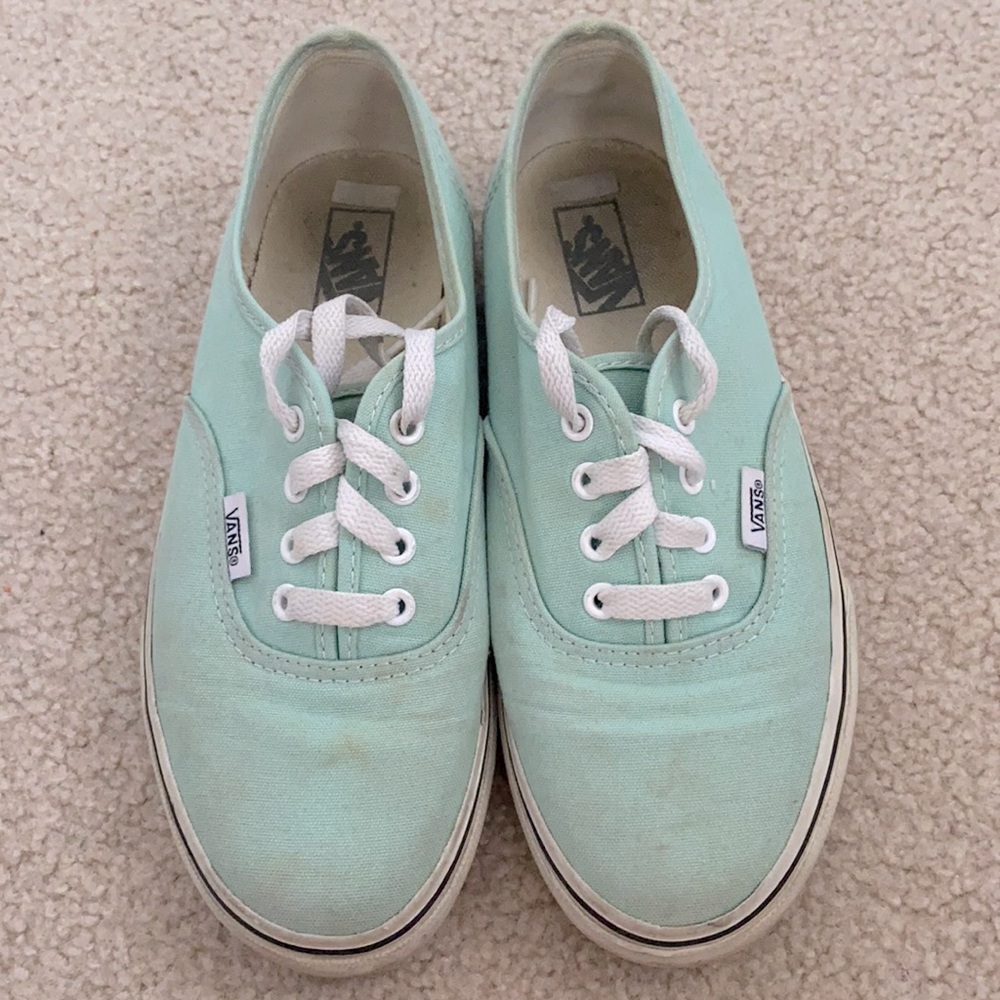 Kids light green vans